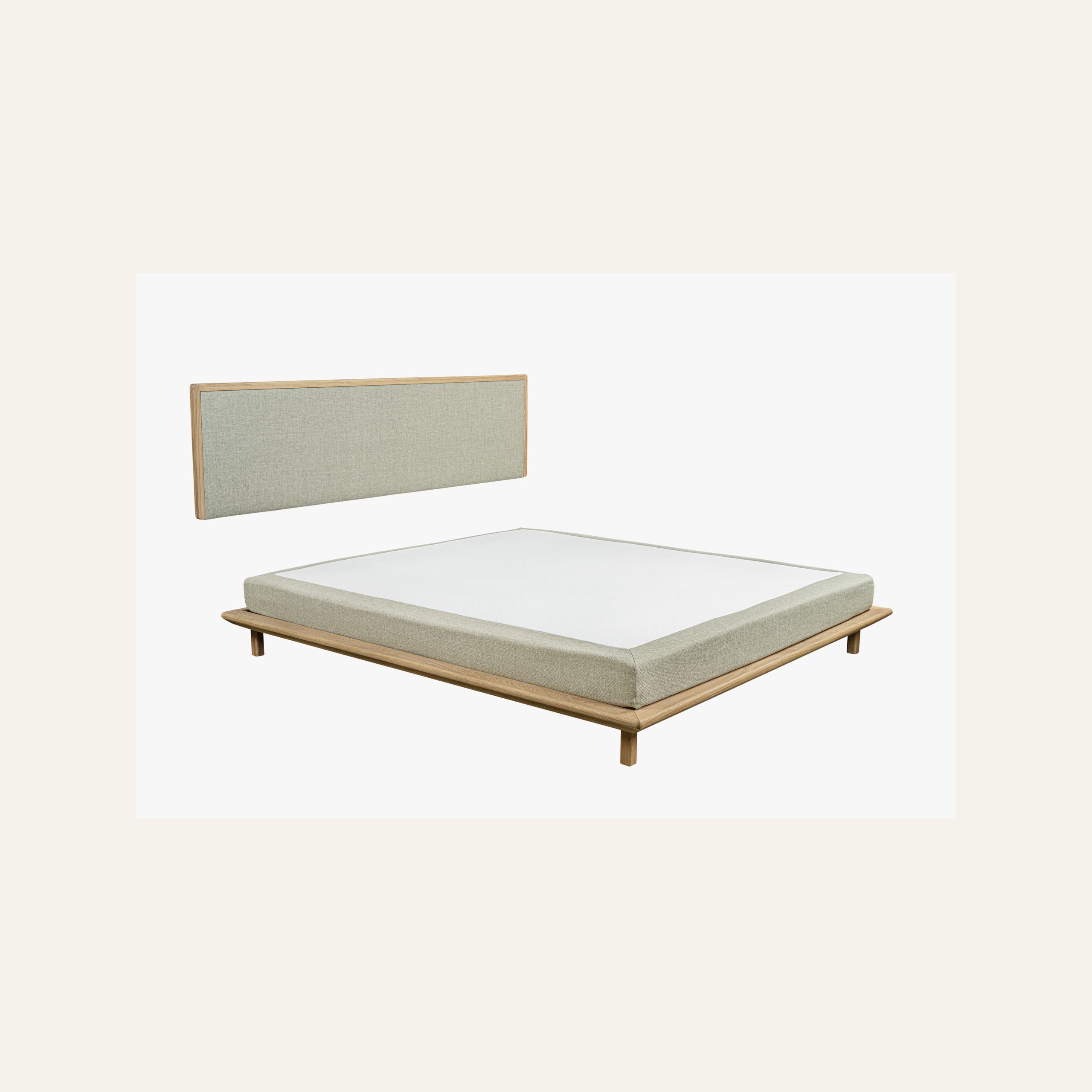 Seng naturoljet eik beige - 2
