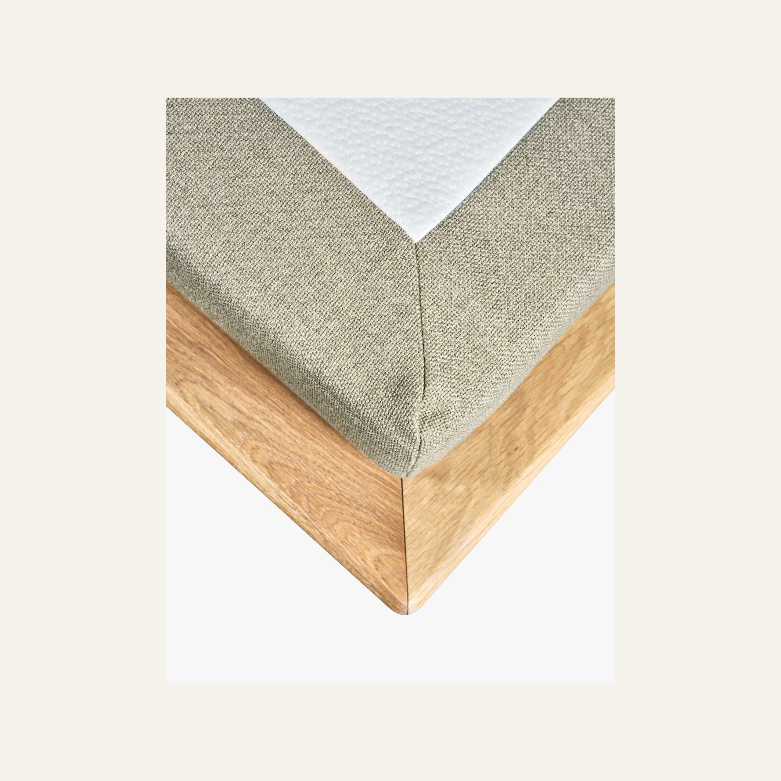 Seng naturoljet eik beige - 3