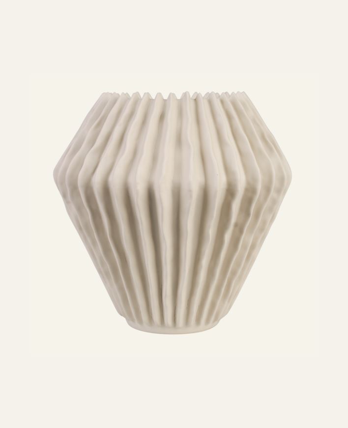Vase lys beige - 23x23x23,5 cm lys beige - 1