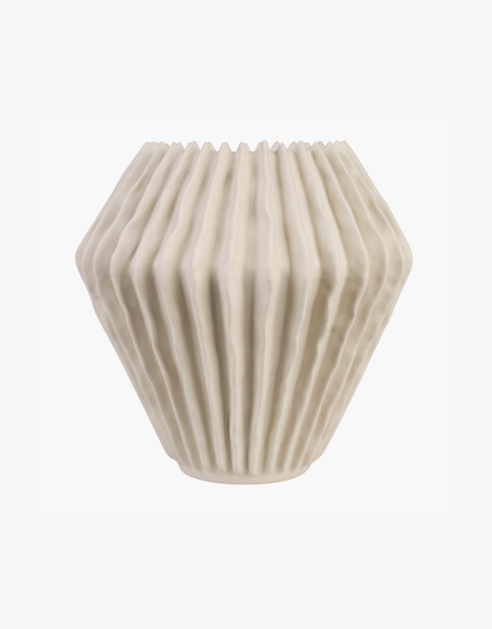 Vase lys beige - 23x23x23,5 cm lys beige - 1