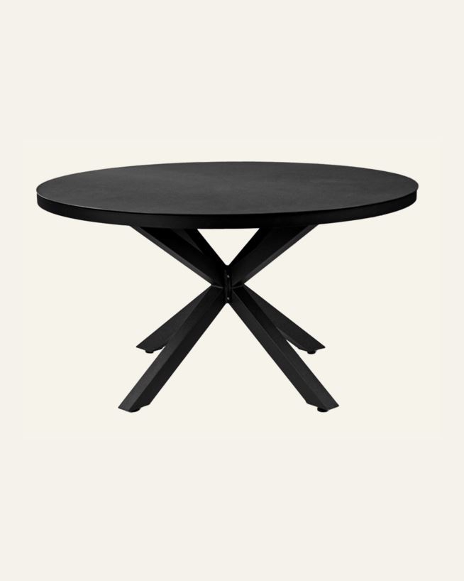 Hagebord svart - ø140 cm svart - 1