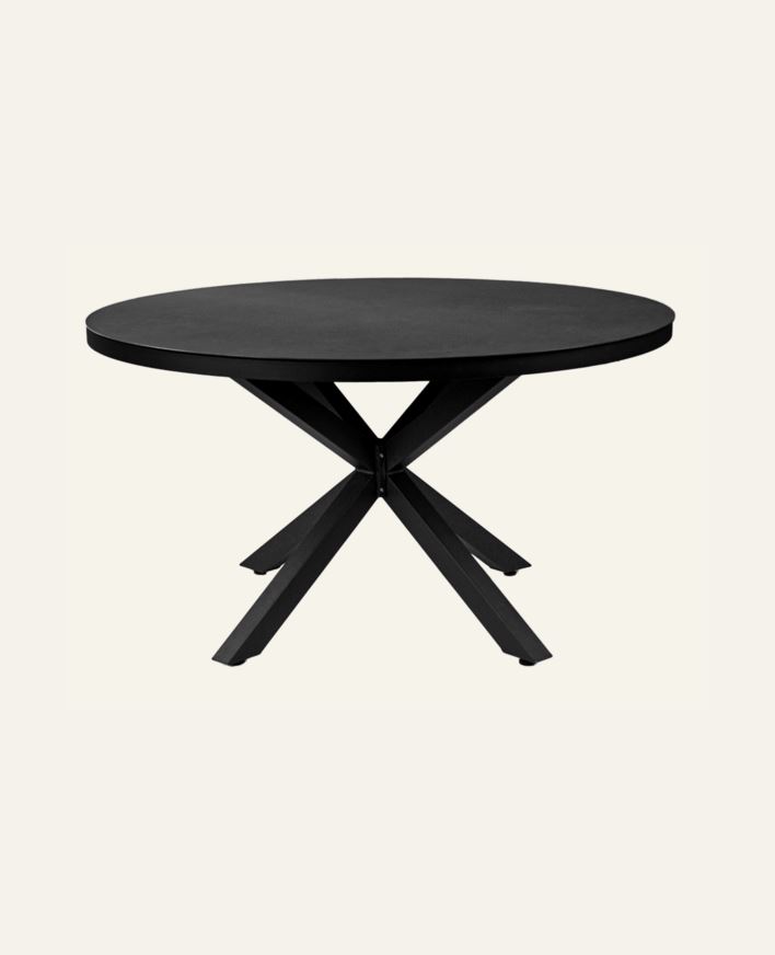 Hagebord svart - ø140 cm svart - 1