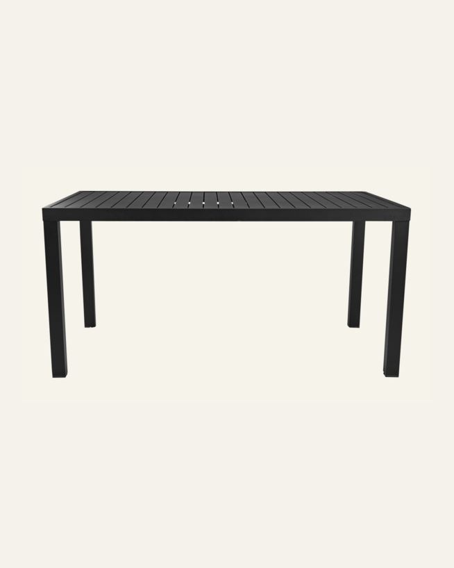Hagebord svart - 152,5x90x74 cm svart - 1