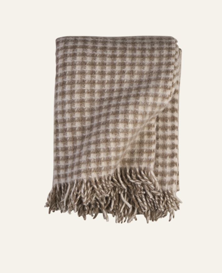 Ullpledd multi beige - 130x170 cm multi beige - 1