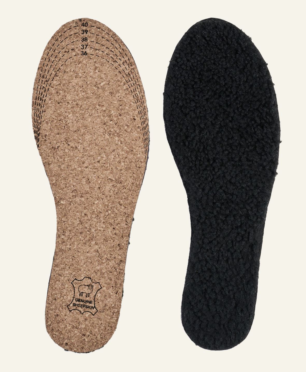 Ullsåle svart - 2