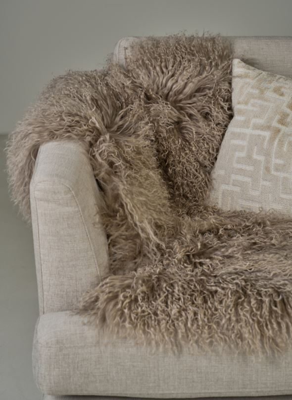 Lammeskinn beige - 3