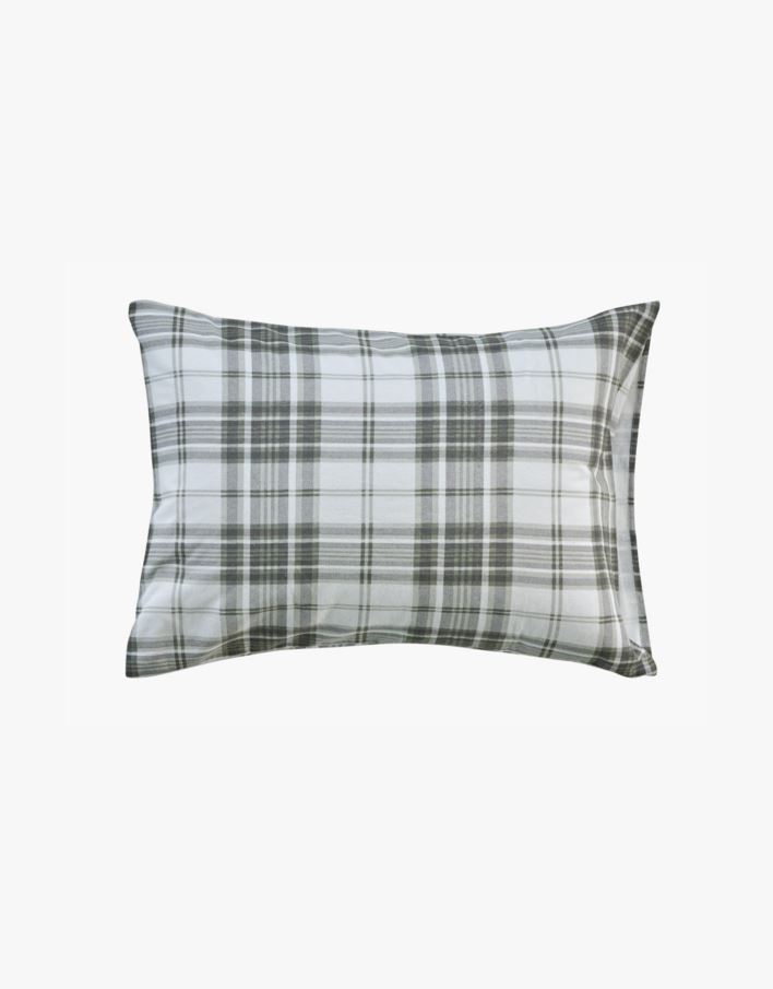 Flanell putevar olivengrønn - 70x100 cm olivengrønn - 1