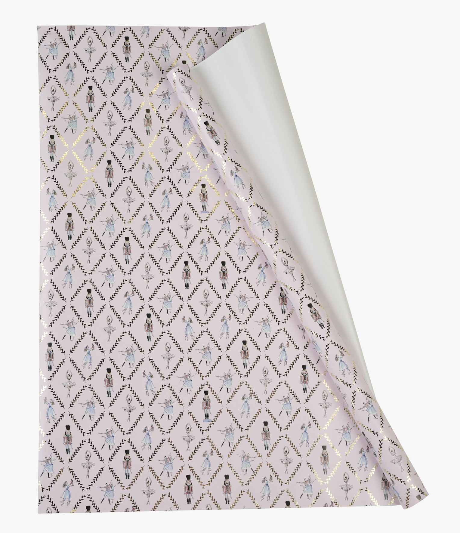 Gavepapir offwhite - 70x300 cm offwhite - 1