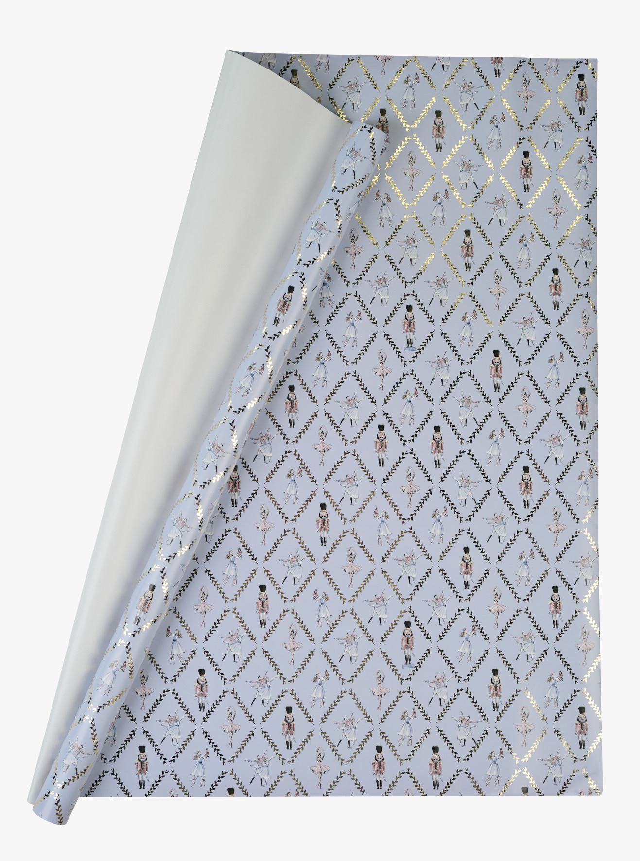 Gavepapir blå - 70x300 cm blå - 1