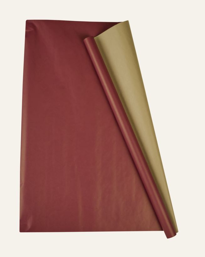Gavepapir rød - 70x300 cm rød - 1