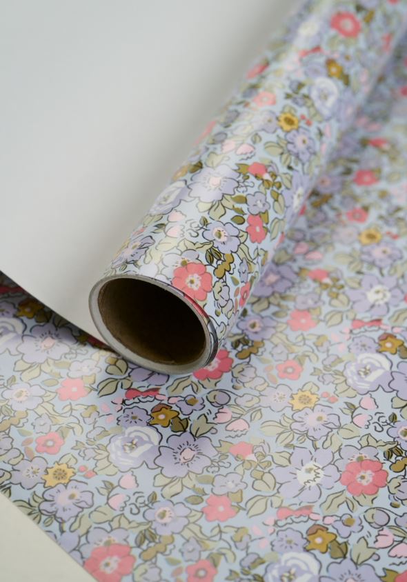 Gavepapir multi blå - 2