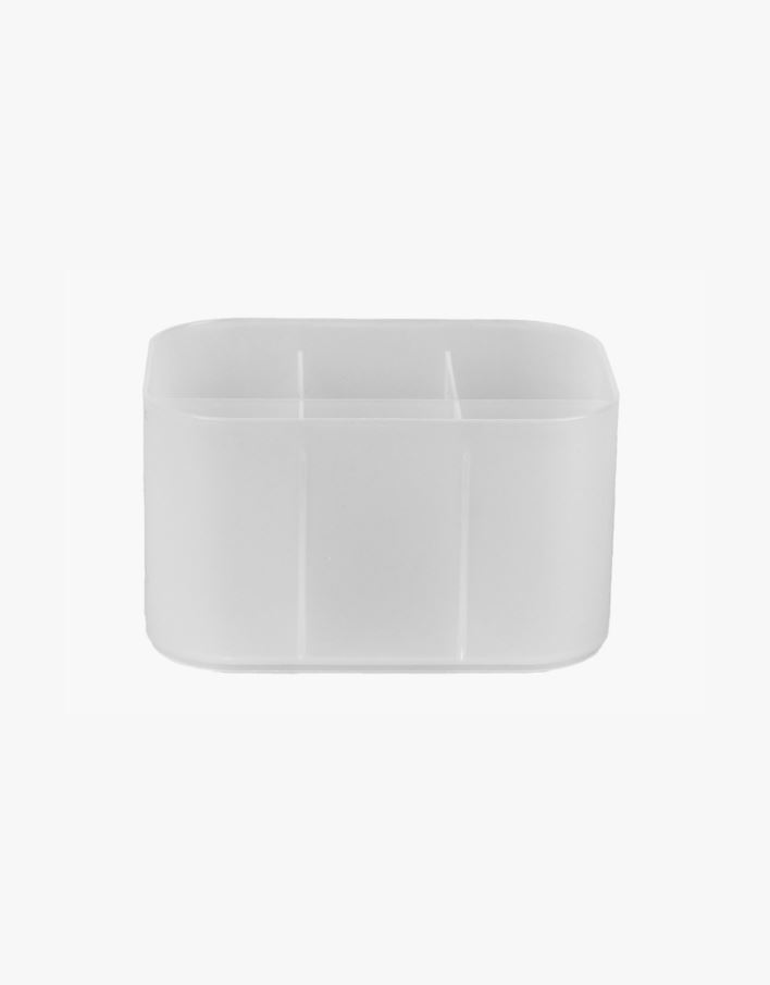 Oppbevaringsboks frostet - 11x15x8,5 cm frostet - 1