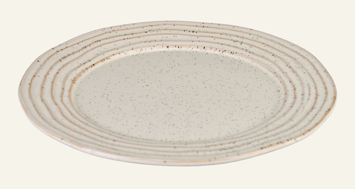 Middagstallerken lys beige - 3