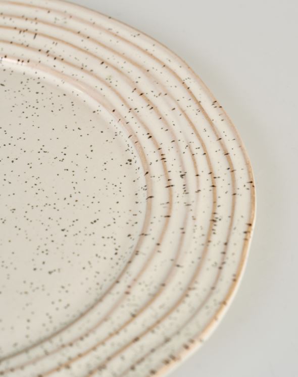 Middagstallerken lys beige - 4