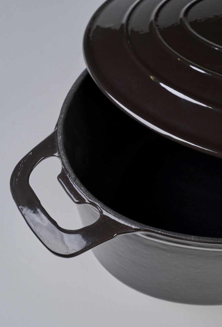 Støpejernsgryte oval svart - 2