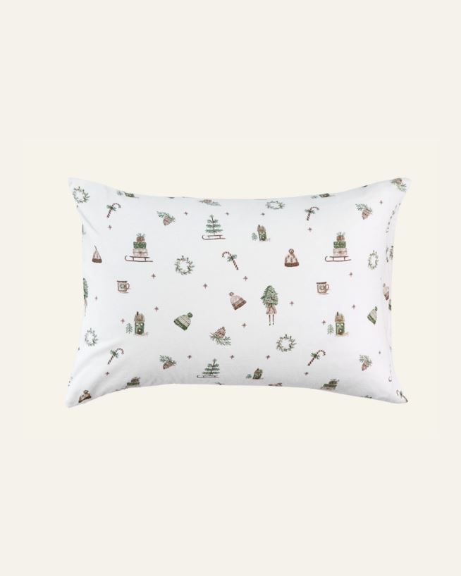 Flanell putevar multi grønn - 50x70 cm multi grønn - 1