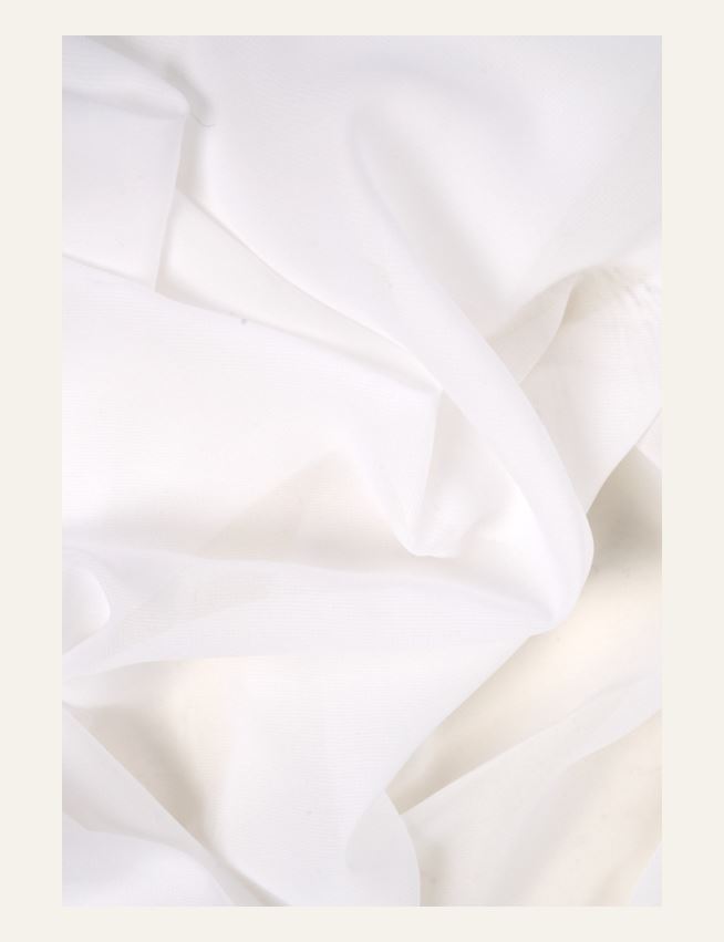 Ekstra bred gardin hvit - 3