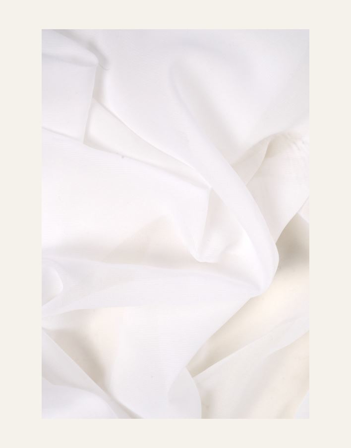 Ekstra bred gardin hvit - 3