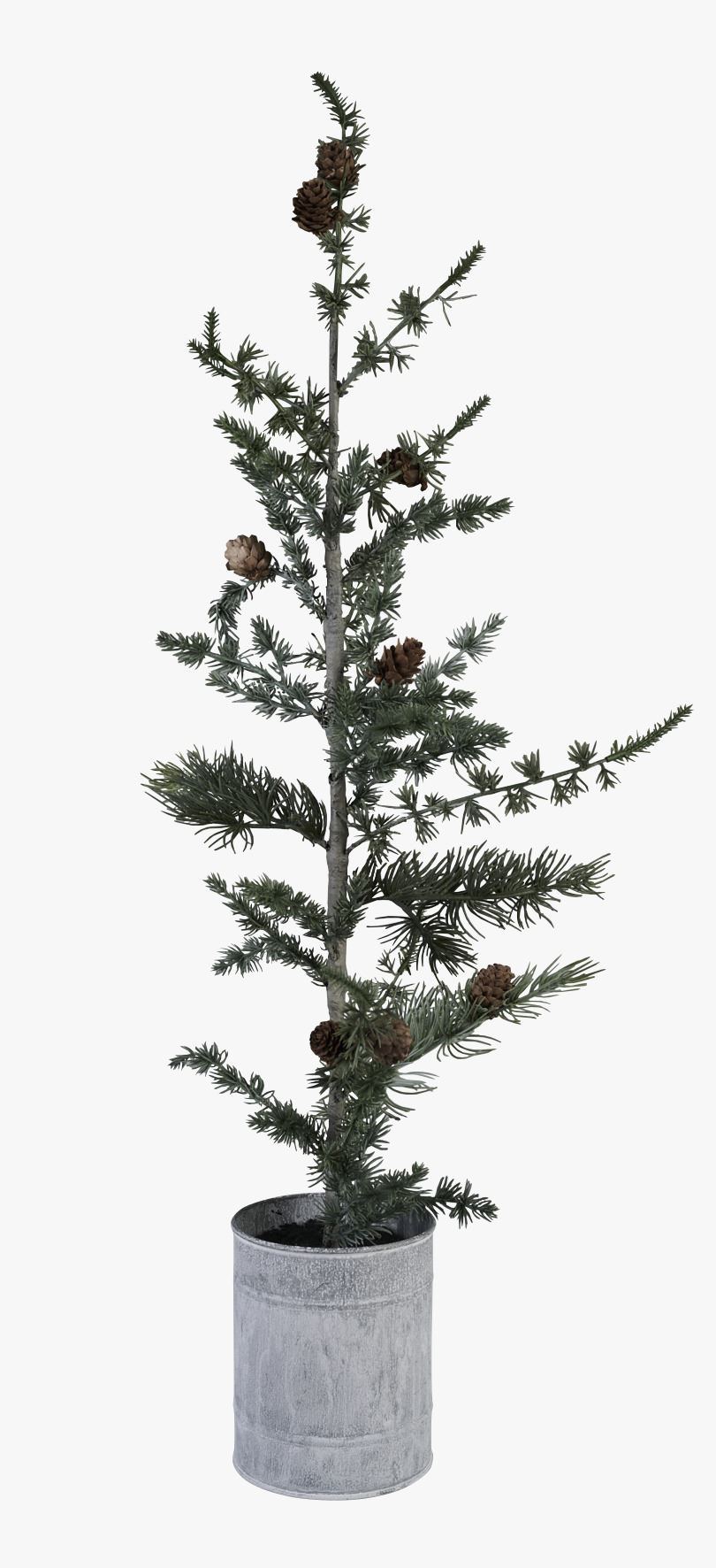 Juletre multi grønn - 25x25x86 cm multi grønn - 1