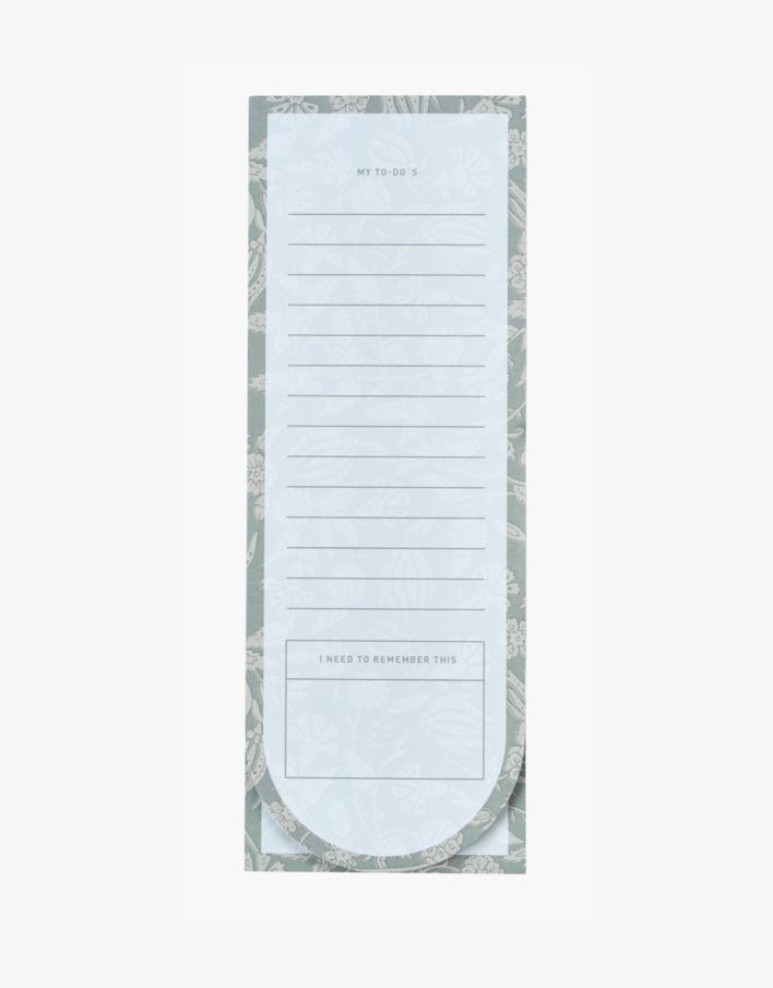 Notatblokk grønn - 7,5x21x0,8 cm grønn - 1