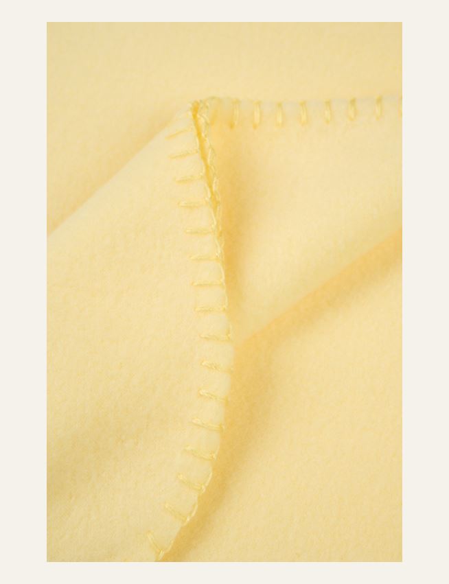 Fleecepledd lys gul - 2