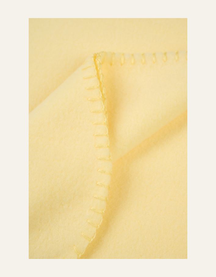 Fleecepledd lys gul - 2