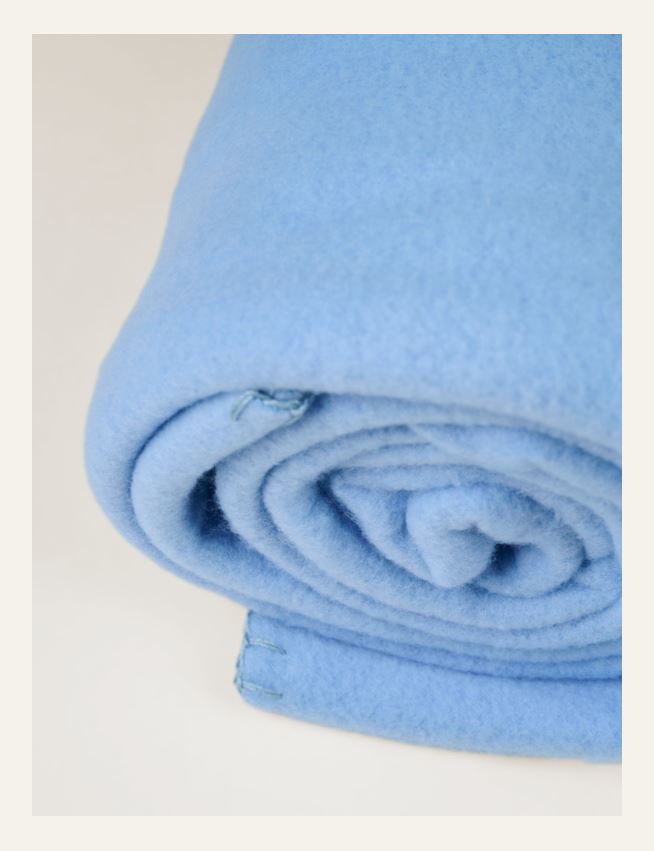 Fleecepledd himmelblå - 2