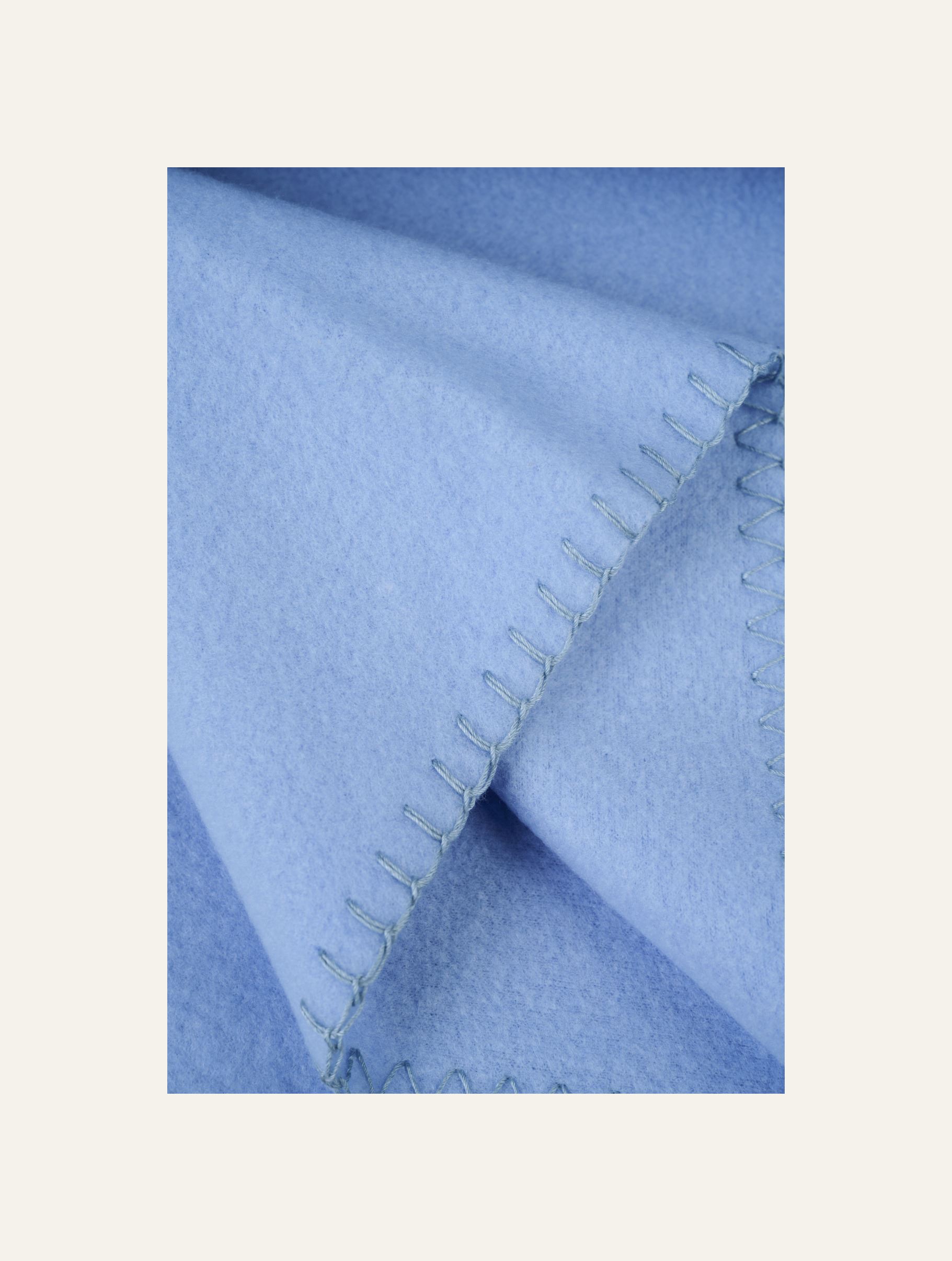 Fleecepledd himmelblå - 3