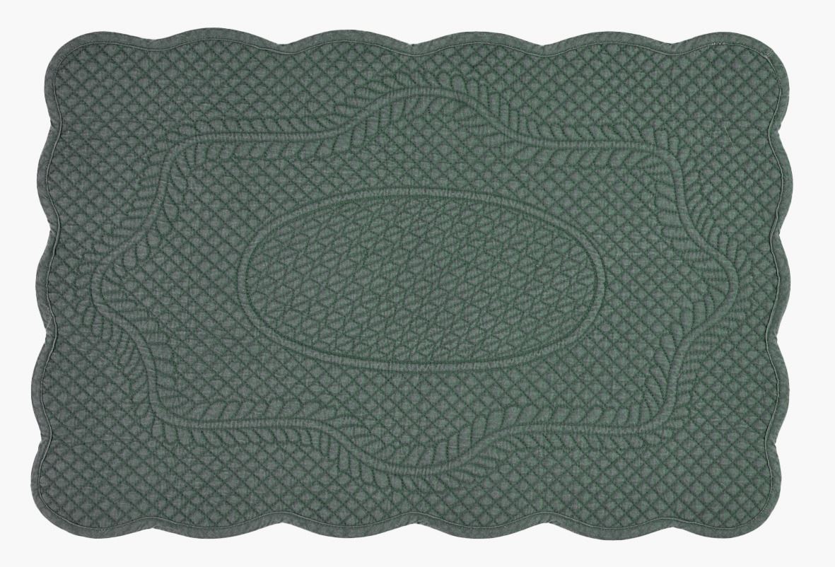 Brikke mørk grønn - 33x48 cm mørk grønn - 1