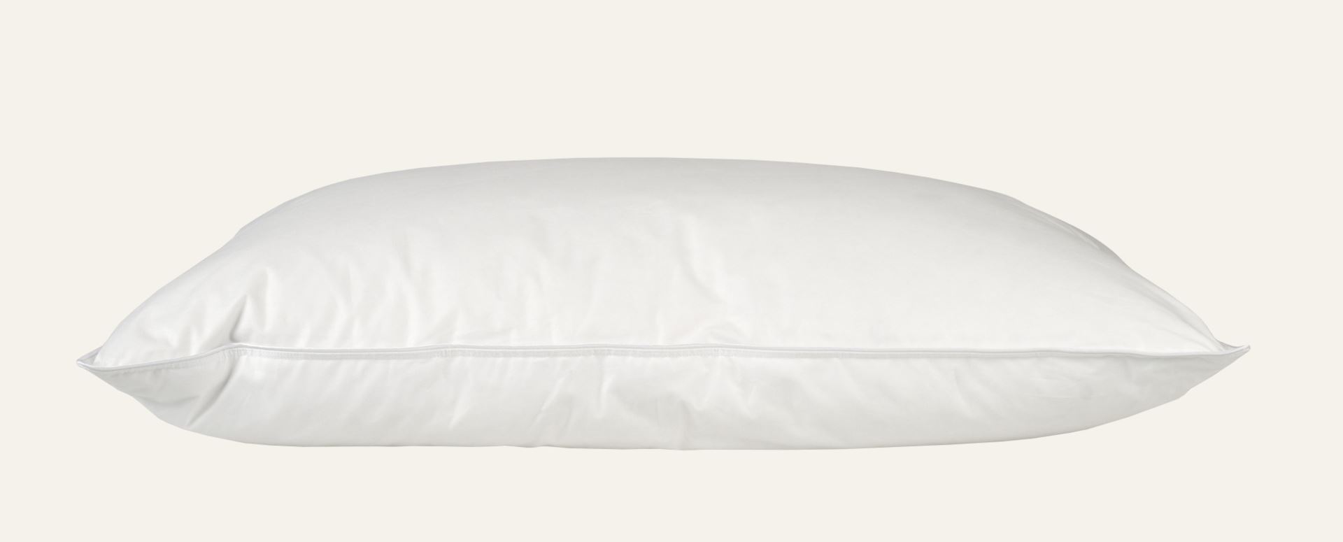 Lav dun- og fjærpute hvit - 2