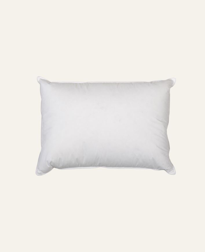 Høy dun- og fjærpute hvit - 50x70 cm hvit - 1