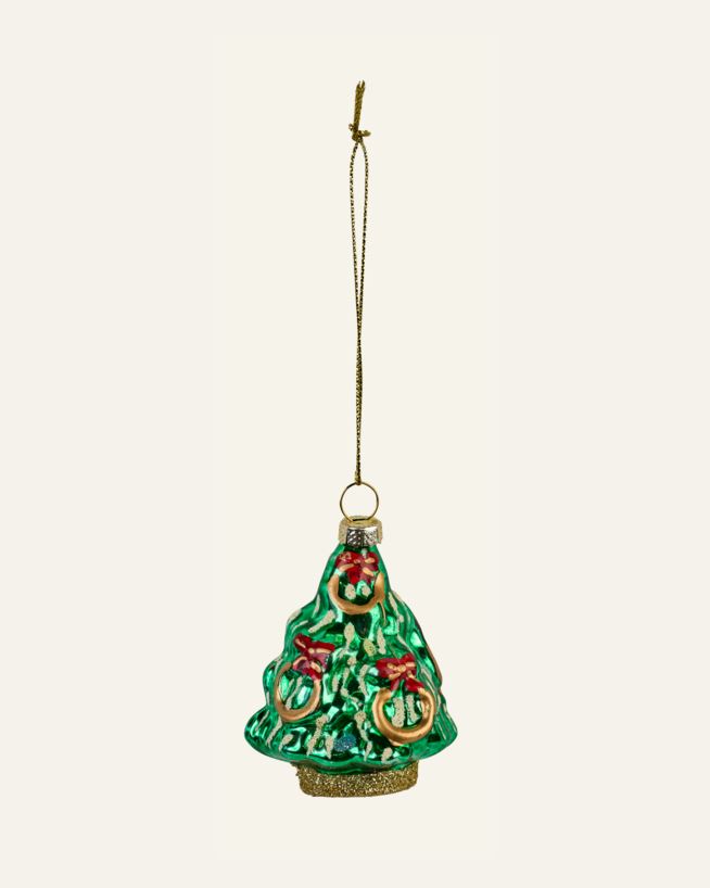 Juletrepynt multi grønn - 5,7x5,4x7,3 cm multi grønn - 1