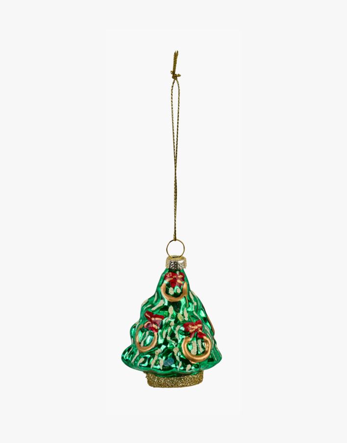 Juletrepynt multi grønn - 5,7x5,4x7,3 cm multi grønn - 1