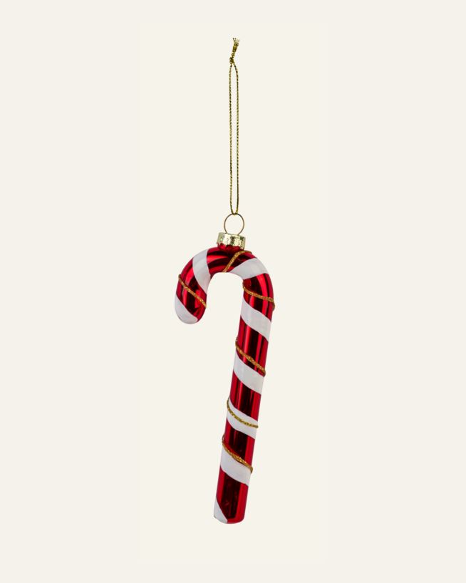 Juletrepynt multi rød - 5,3x1,6x15 multi rød - 1