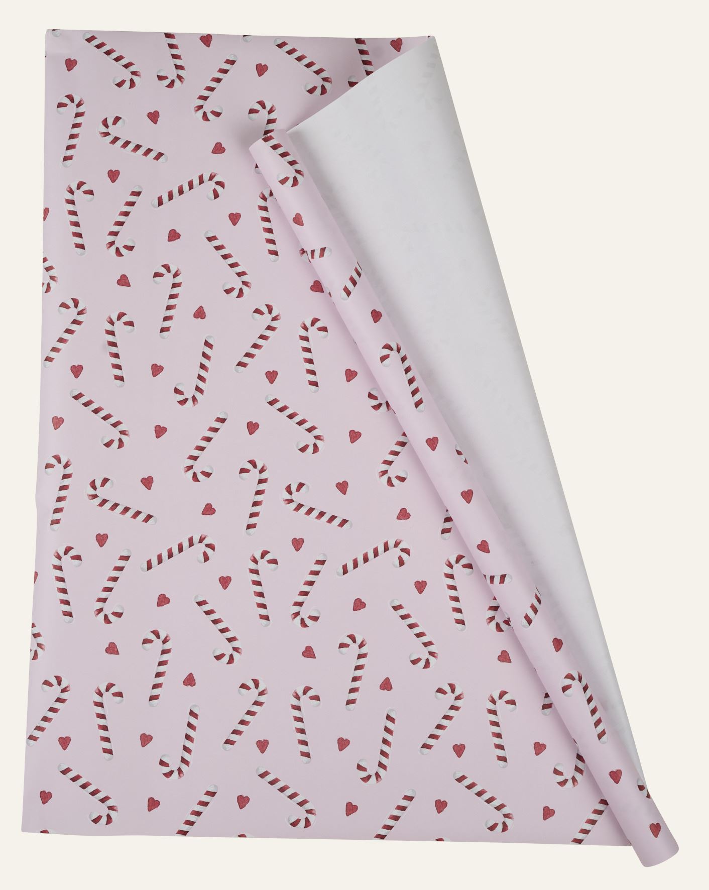 Gavepapir rosa - 70cm x 3m rosa - 1