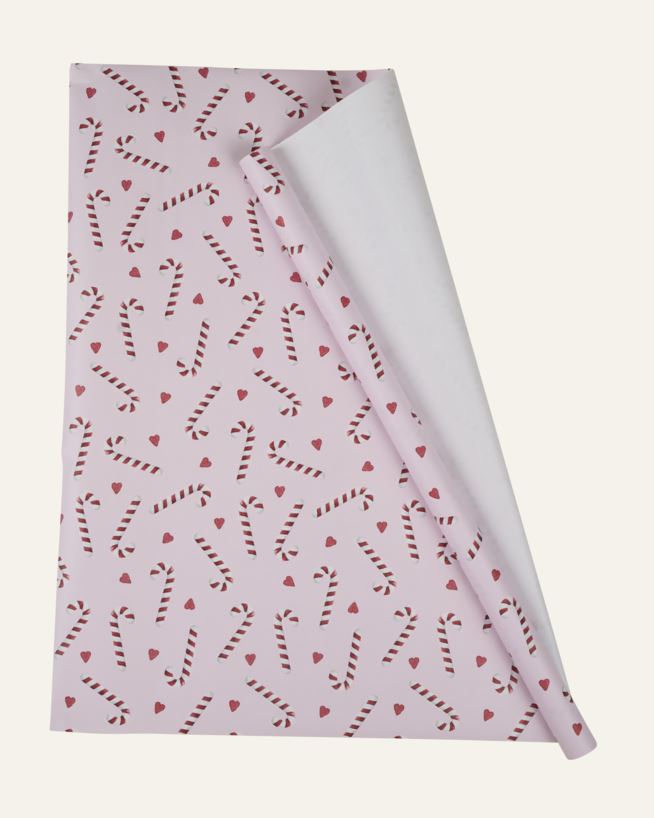 Gavepapir rosa - 70cm x 3m rosa - 1