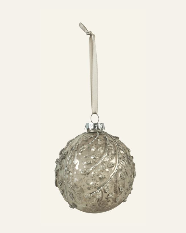 Julekule multi - ø8 cm multi - 1