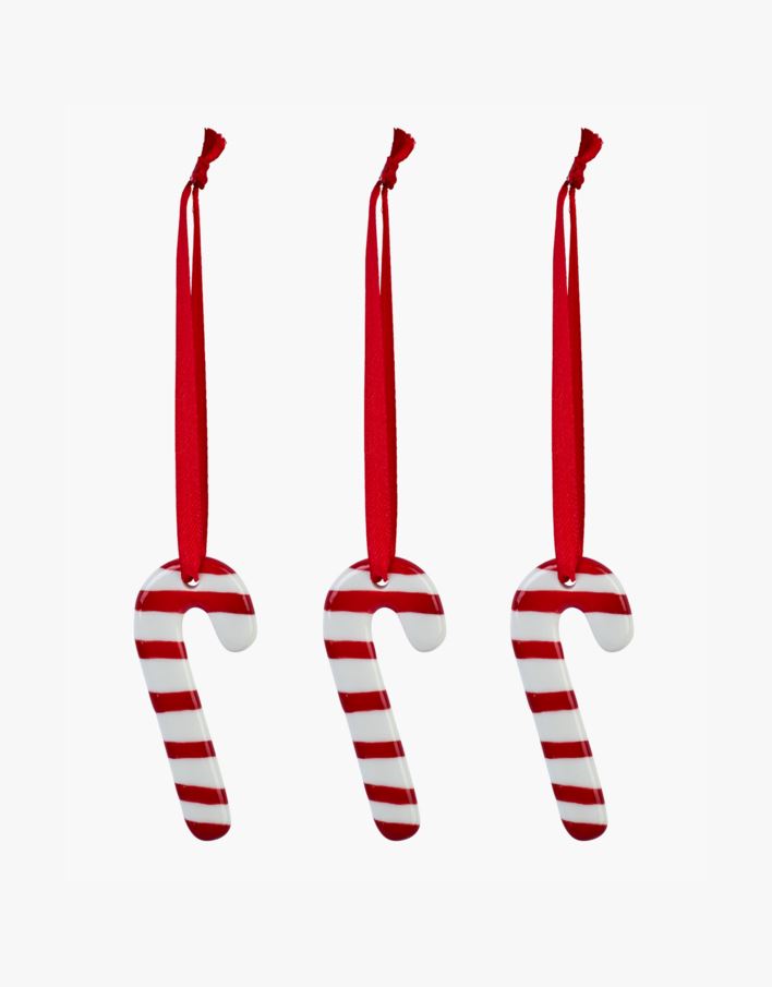 Juletrepynt multi rød - 3 cm multi rød - 1