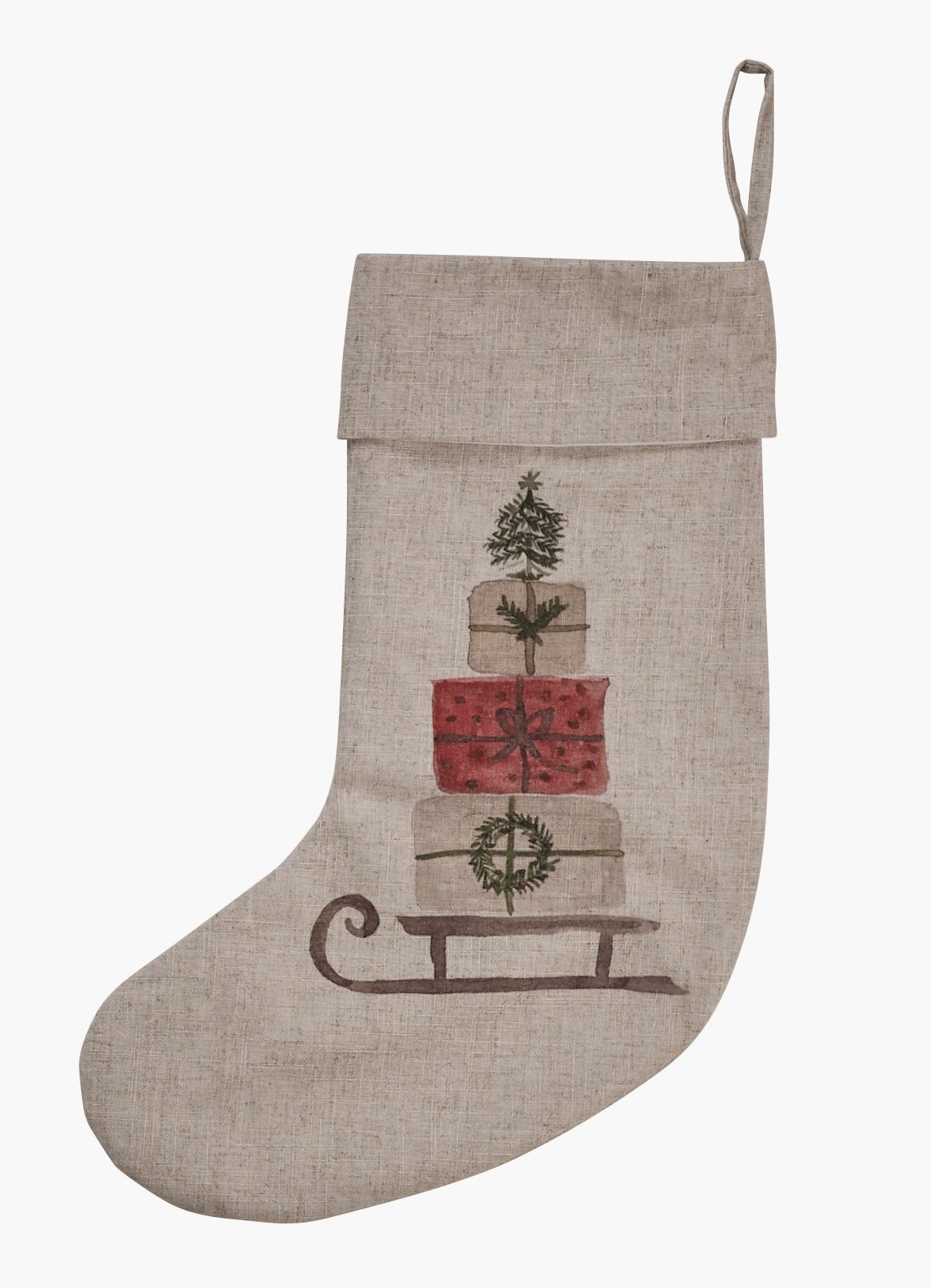 Julestrømpe multi - 35x50 cm multi - 1