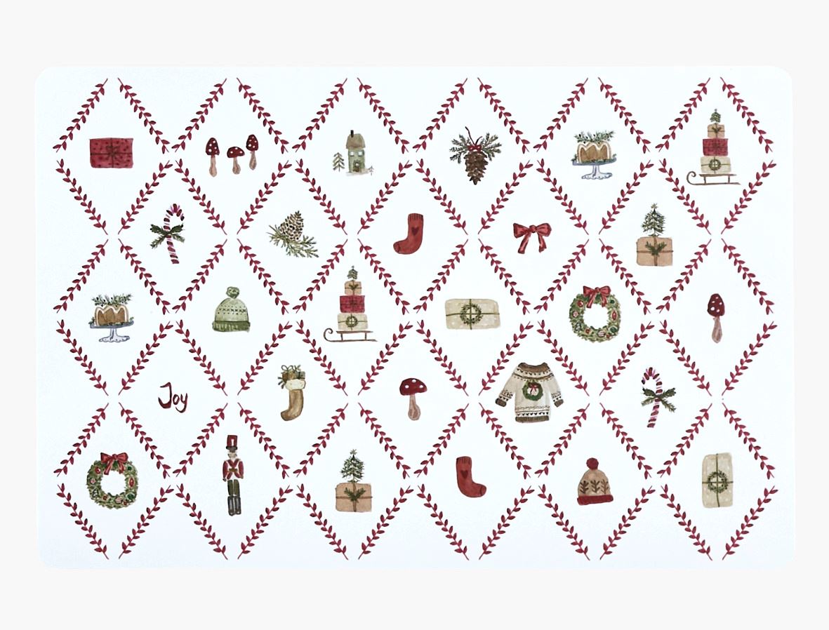 Spisebrikke multi - 45x30 cm multi - 1