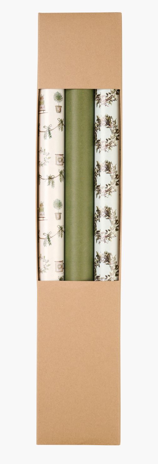 Gavepapir multi grønn - 56cm x 4m multi grønn - 1