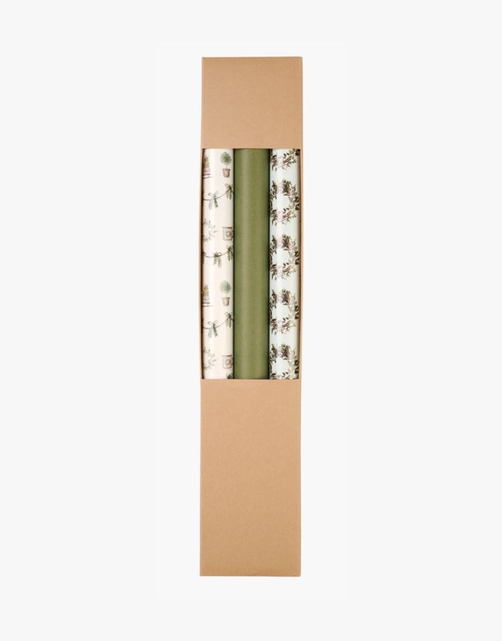Gavepapir multi grønn - 56cm x 4m multi grønn - 1
