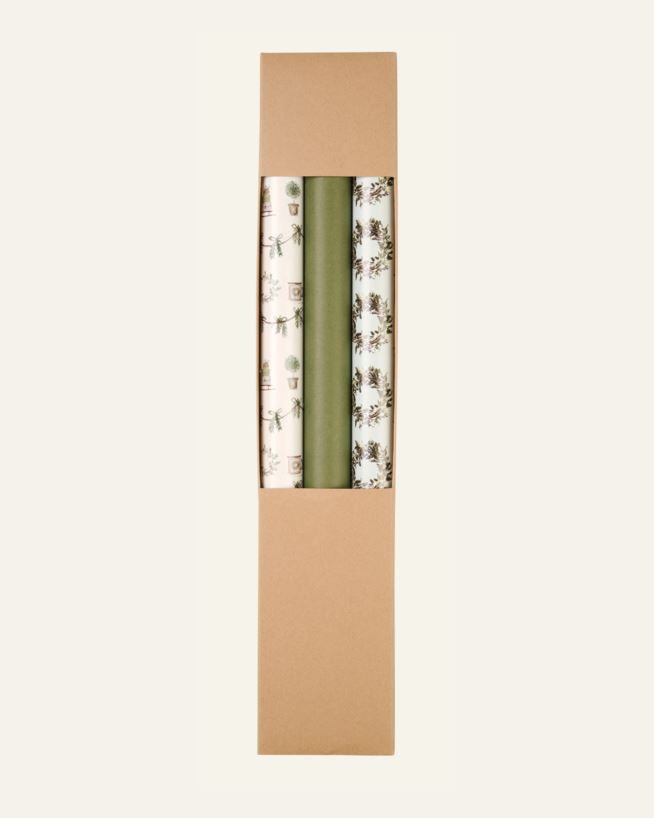 Gavepapir multi grønn - 56cm x 4m multi grønn - 1