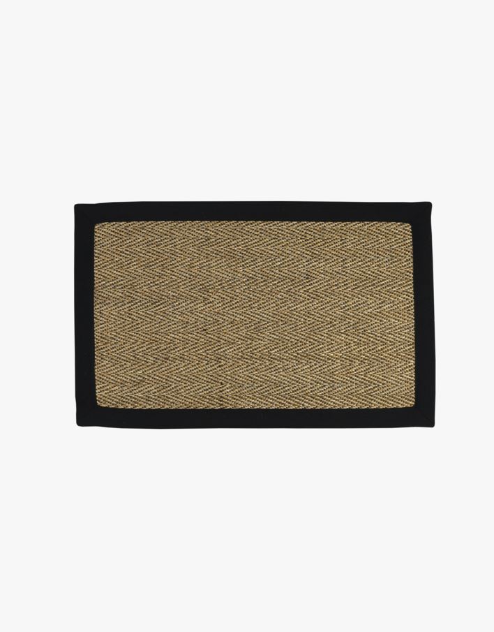 Dørmatte svart - 50x80 cm svart - 1