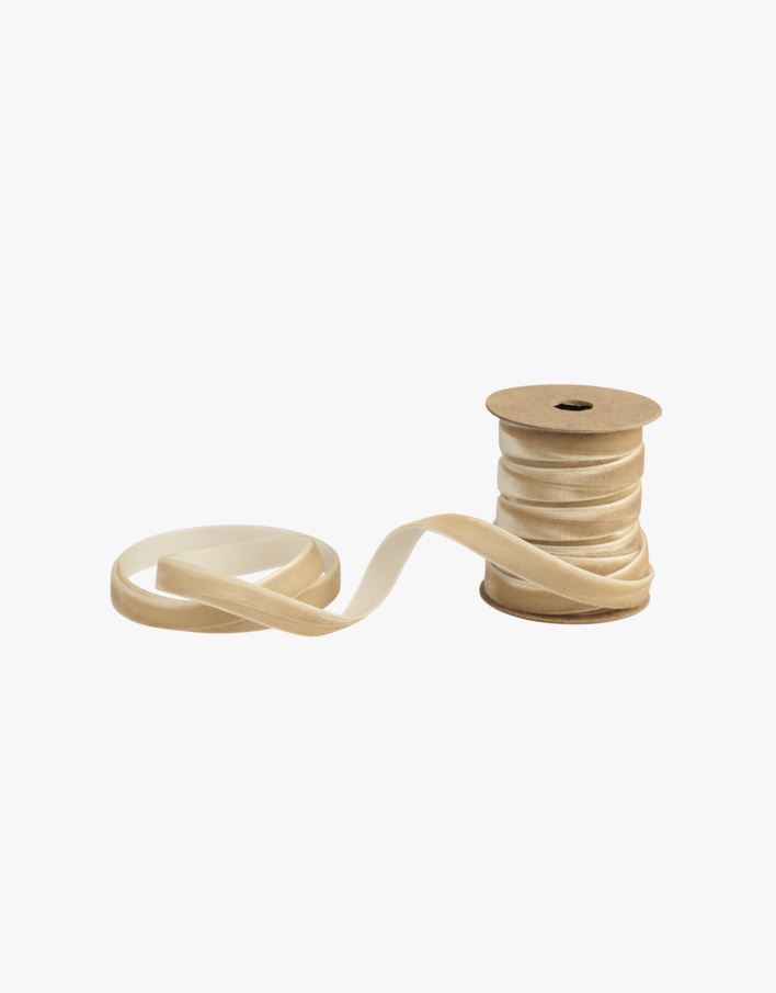 Bånd beige - 1cm x 2m beige - 1