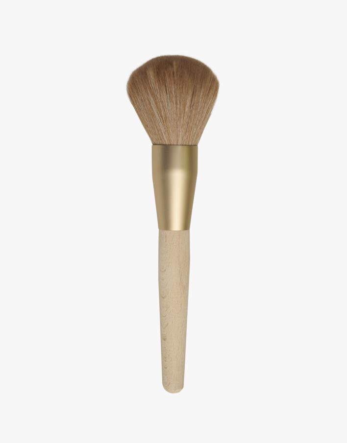 Sminkekost natur - 4,3x18,3 cm natur - 1