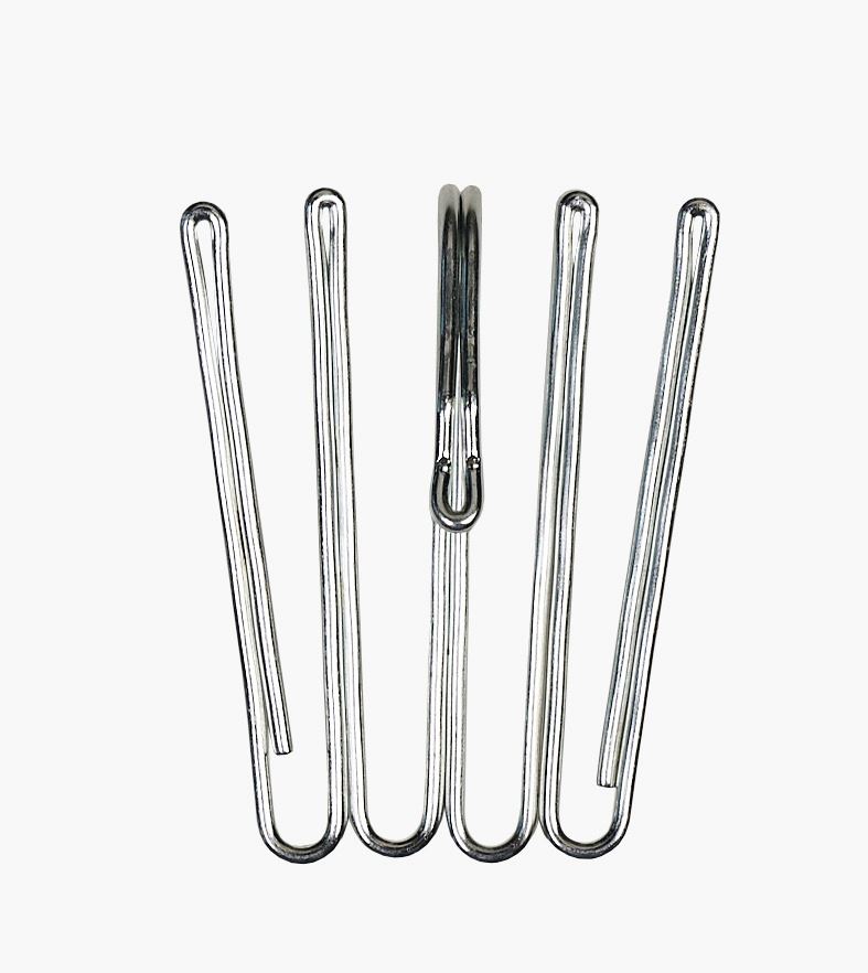 Fingerkroker høy stål - 4,5x3cm stål - 1