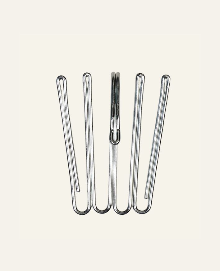 Fingerkroker høy stål - 4,5x3cm stål - 1