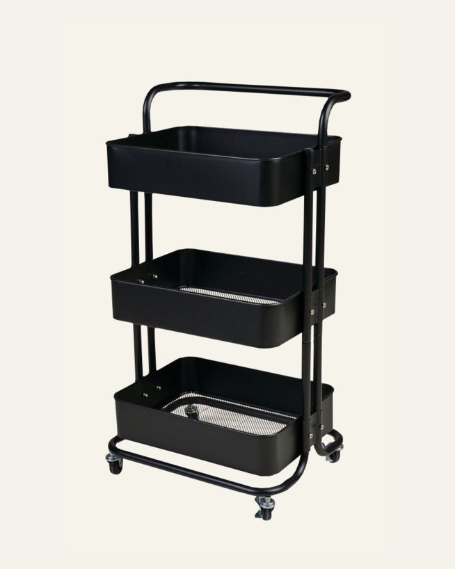 Trillebord svart - 44x36x83 cm svart - 1