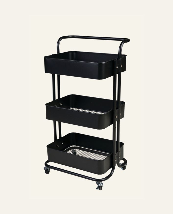 Trillebord svart - 44x36x83 cm svart - 1